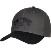 Billabong Casquette ajustable pour homme, visière incurvée, anthracite