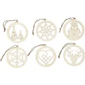 Creativ Company Christmas ornaments (144x)
