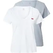 Levi's T-shirt bleu clair / blanc