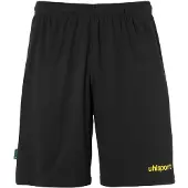 Uhlsport Center Basic Shorts Ftp - noir/jaune citron, Taille:152