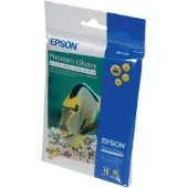 Epson Premium - Brillant - blanc - 100 x 150 mm - 255 g/m² - 20 feuille(s) papier photo - pour EcoTank ET-1810, 2810, 2811, 2814, 2815, 2820, 2825, 2826, 2850, 2851, 2856, 4800, 4850