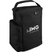 IMG Stage Line Sac de protection pour FLAT-M100 (Actif), Haut-parleur PA, Noir