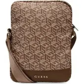GUESS Torba GUTB10HGCFSEW 10" brązowy/brown GCube Stripe Tablet Bag (Universel), Étui pour tablette, Marron