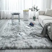 Strado Universal Carpet Ombre Shaggy 160x230 OmbreSilver (light gray) (230 x 160 cm)