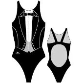 Turbo Smoking Pro Resist Swimsuit Noir 3XL Femme
