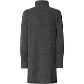 Pepe Jeans pour femme. PL9537714 Robe Carola grise (L), Casuel, Polyester, Manche longue