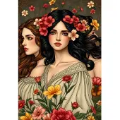 Alipson Puzzle Puzzle d'art Three Graces - 1000 pièces Puzzle pour adultes