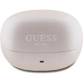 GUESS Bluetooth Headphones Gutwst88Mctgp Tws + Docking Station Pink/Pink Capsule Printed Logo