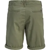 Jack & Jones Pantalon chino 'Bowie' brun foncé / kaki
