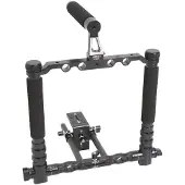 Sirui VSK-3 Video Survival Kit - Outil vidéo 3en1 (Bois, Carbone, Métal), Trépied, Noir