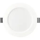 Luxula Luminaire LED à encastrer, 18W, EEK : F, 1800lm, CCT, IP44, blanc