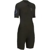 SCUBAPRO Oneflex Shortie Full Zip Woman 4 Mm Short Sleeve Shorty Noir XL Femme
