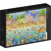 Grafika Puzzle Tropical Swim Party - 1000 pièces