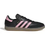 Adidas Baskets basses 'Samba Messi' rose / noir