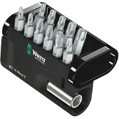 Wera Bc Wood 2 Screwdriver Bit Set 12 Pieces Gris