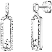 Julie Julsen Boucles d'oreilles blanc