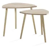 Vicco table basse Twino Sonoma 60x50cm Lot de 2, Model 57298