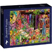 Bluebird Puzzle Pièce de puzzle The Scarecrow's Garden 1000 pièces Carton