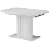 Vicco Table de salle à manger Fenaro Blanc 120-160 x 80 cm extensible, Model 58013