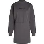 Karl lagerfeld JEANS Robe gris foncé / noir