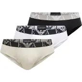Emporio Armani Slip crème / kaki / noir / blanc