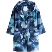 Next Peignoir bleu / bleu clair / bleu foncé