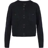 Dreimaster Klassik Cardigan bleu marine