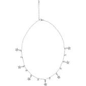 NAEMI Chaîne argent / transparent