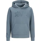 Jack & Jones Corp Logo Hoodie Gris 12 Years Garçon