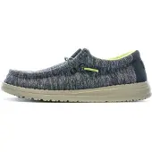 HeyDude Chaussures Marine/Grise Garçon Hey Dude Wally Youth - 33