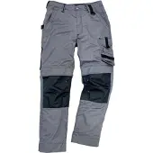 Excess Pantalon de travail Champ, taille 48, gris/noir (48)