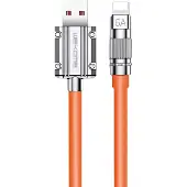 WEKOME WDC-186 Wingle Series - Câble de connexion USB-A à Lightning pour chargement rapide 1 m (Orange)