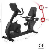 Care Vélo semi allongé ROADSTER TFT auto-alimenté - ergomètre connecté