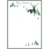 Sigel Forêt de Noël (A4, 90 g/m²)