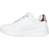 SKECHERS Street Uno Lite Metallic Mode Trainers Blanc EU 28 Enfants