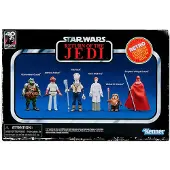 Hasbro - Retro Kolekcja Star Wars: Powrót Jedi, Zestaw 6 Figur 9,5 cm