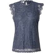 Pieces Chemisier 'PCOLLINE' bleu foncé