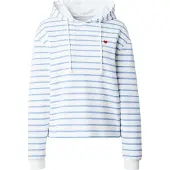 Pieces Sweat-shirt 'PCCHILLI' opal / blanc