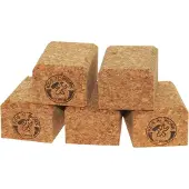 Corvus Lot de 5 blocs à poncer marron clair