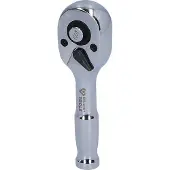 BRILLIANT TOOLS Mini cliquet réversible 1/4" avec poignée métallique 100 dents - BT020999