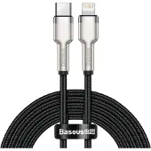 Baseus Câble Usb-C vers Lightning Cafule, Pd, 20W, 2M (Noir)
