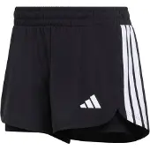 Adidas Pacer Workout Woven 2in1 Shorts Noir XS Femme