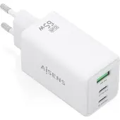Aisens Chargeur Mural Usb-a Et Usb-c Asch-65w3p072-w