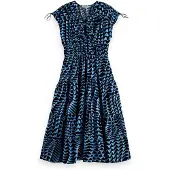 Scotch & Soda Ufu00616t Sleeveless Dress Bleu 36 Femme