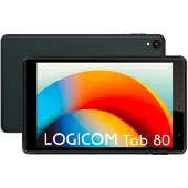Logicom Tablette tactile Tab 80 8" 64 Go Noir