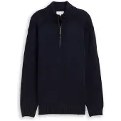 Tom Tailor Men + Pull-over bleu marine