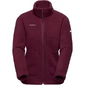 Mammut - Polaire chaude de randonnée - Falera ML Jacket Women Vin pour Femme - Taille M - Bordeaux