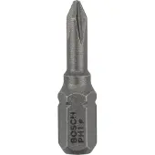 Bosch Accesorios Ph1 C 25 Mm Screwdriver Cross-shaped Bit 25 Units Argenté