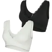 Mamalicious Soutien-gorge d’allaitement noir / blanc