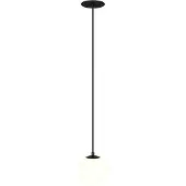 Maytoni Luna LED Suspension, lampe à suspendre 5W 210cm noir 3000K 90Ra blanc chaud (300 lm)